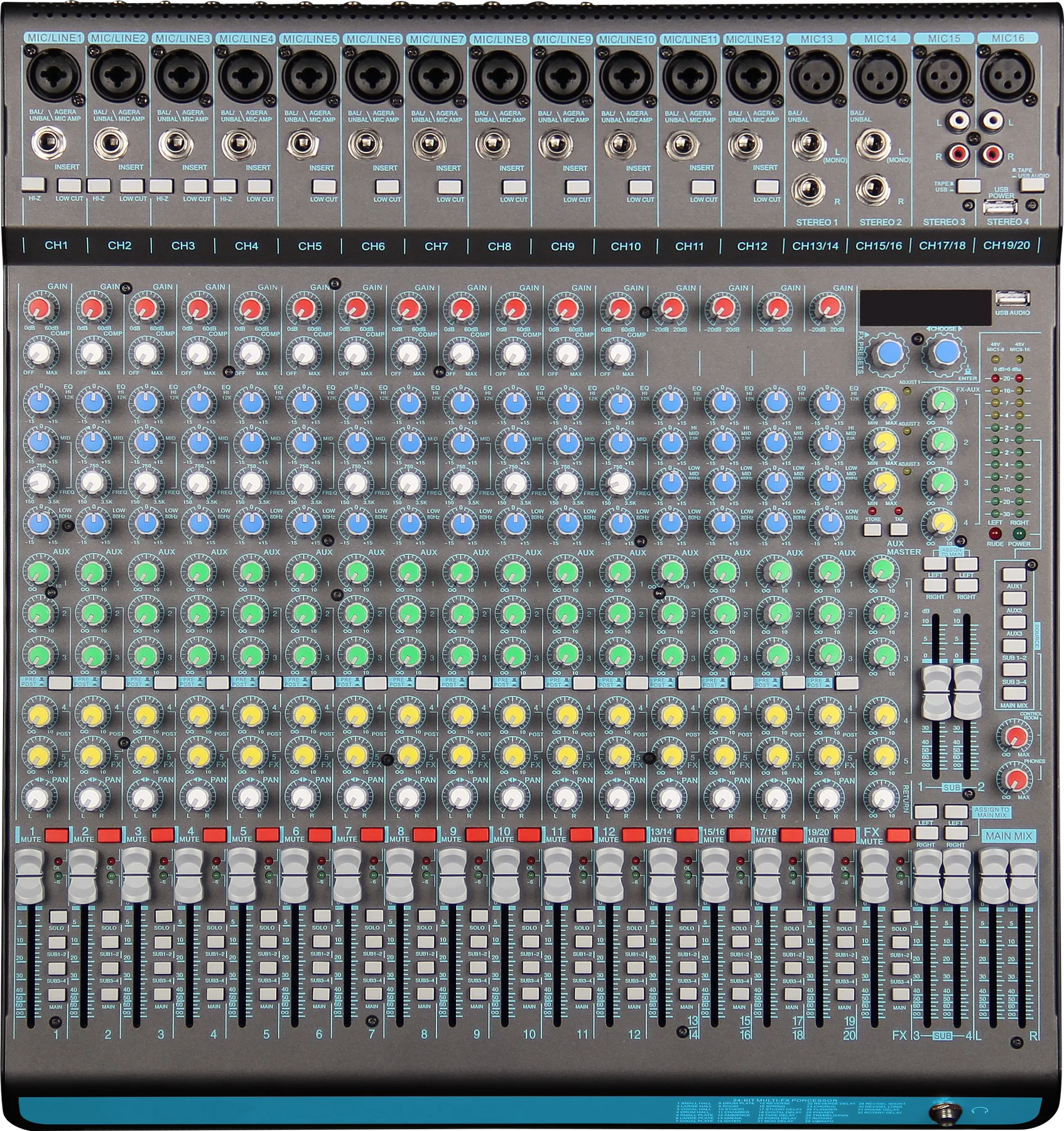 MICKLE APOLLO2040 Analog Mixer main product view
