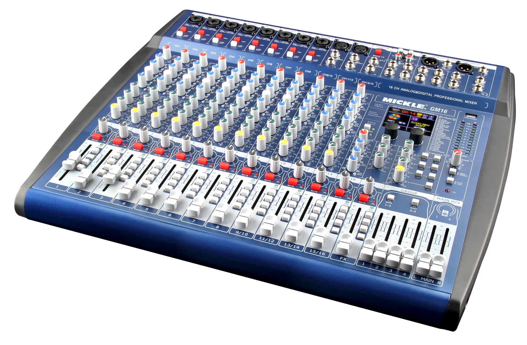 MICKLE GM16 Analog Mixer main product view