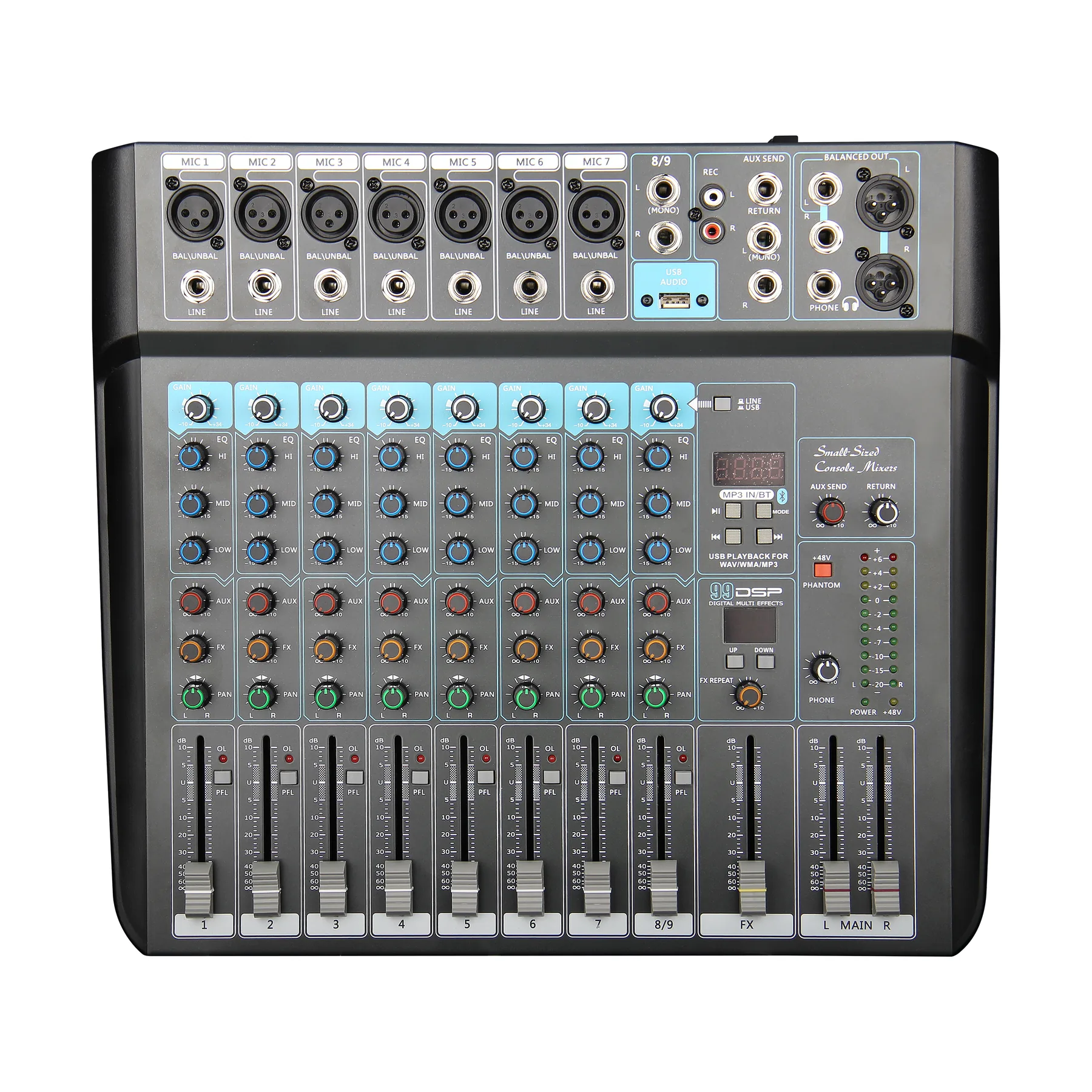 MICKLE MX800 Analog Mixer main product view