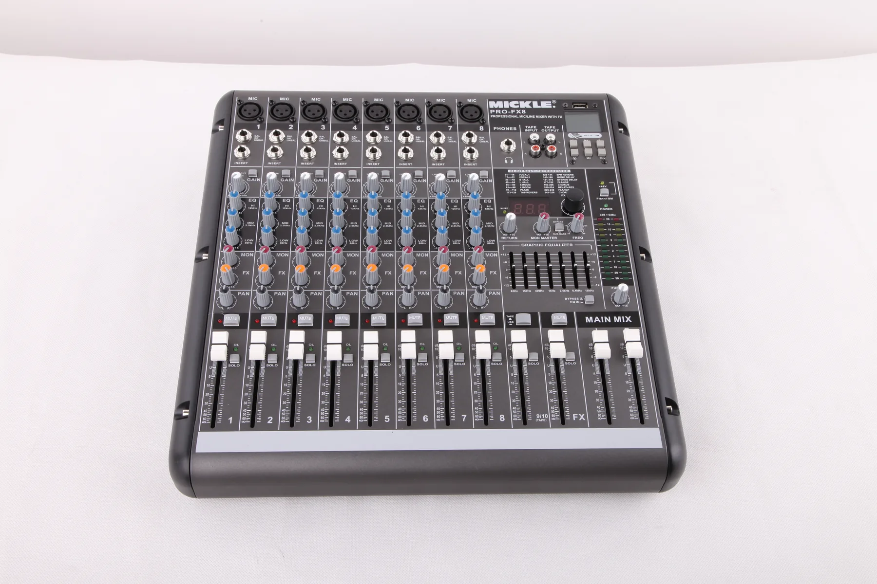 MICKLE PRO-FX8 Analog Mixer main product view