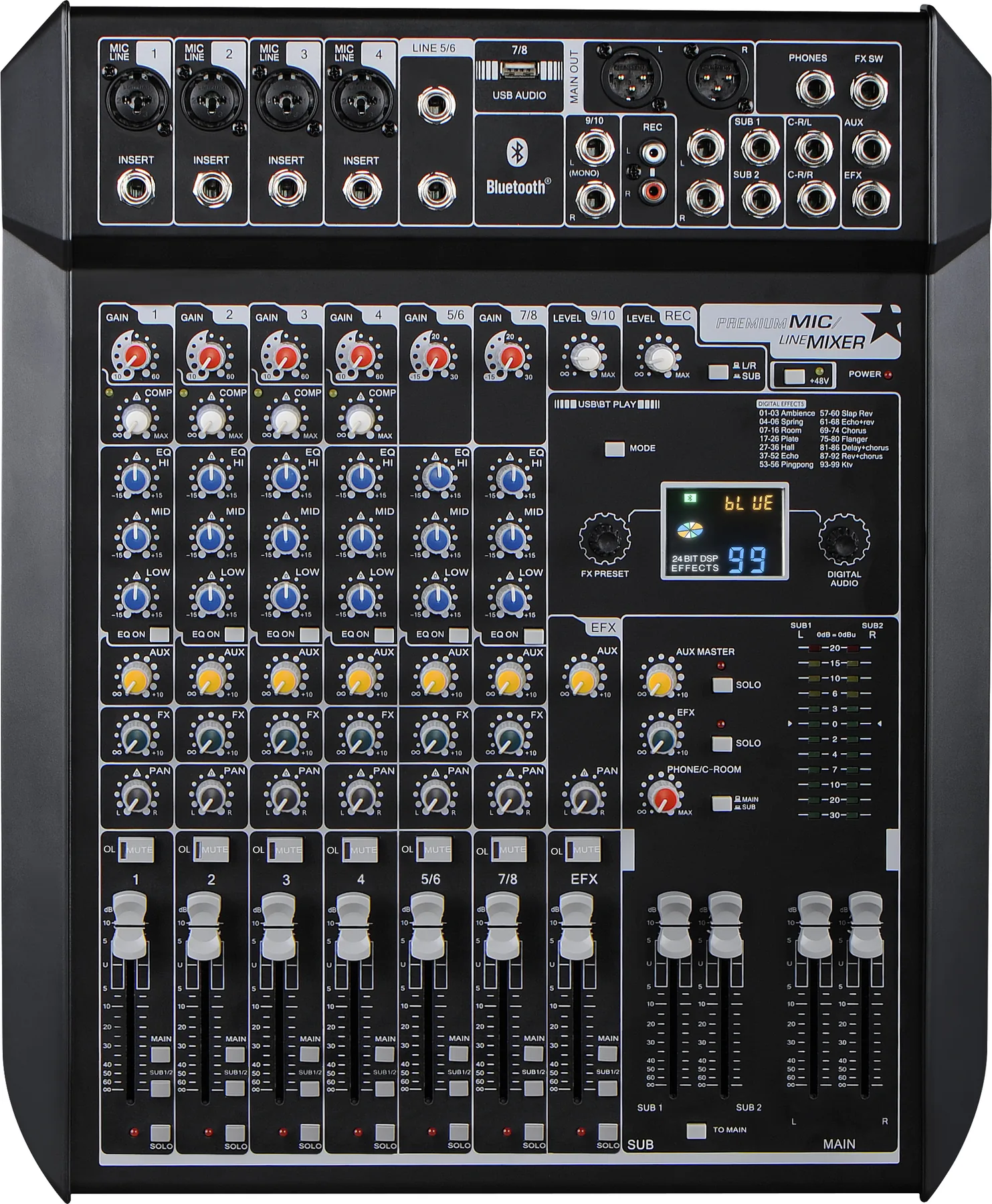 MICKLE TG10 Analog Mixer main product view