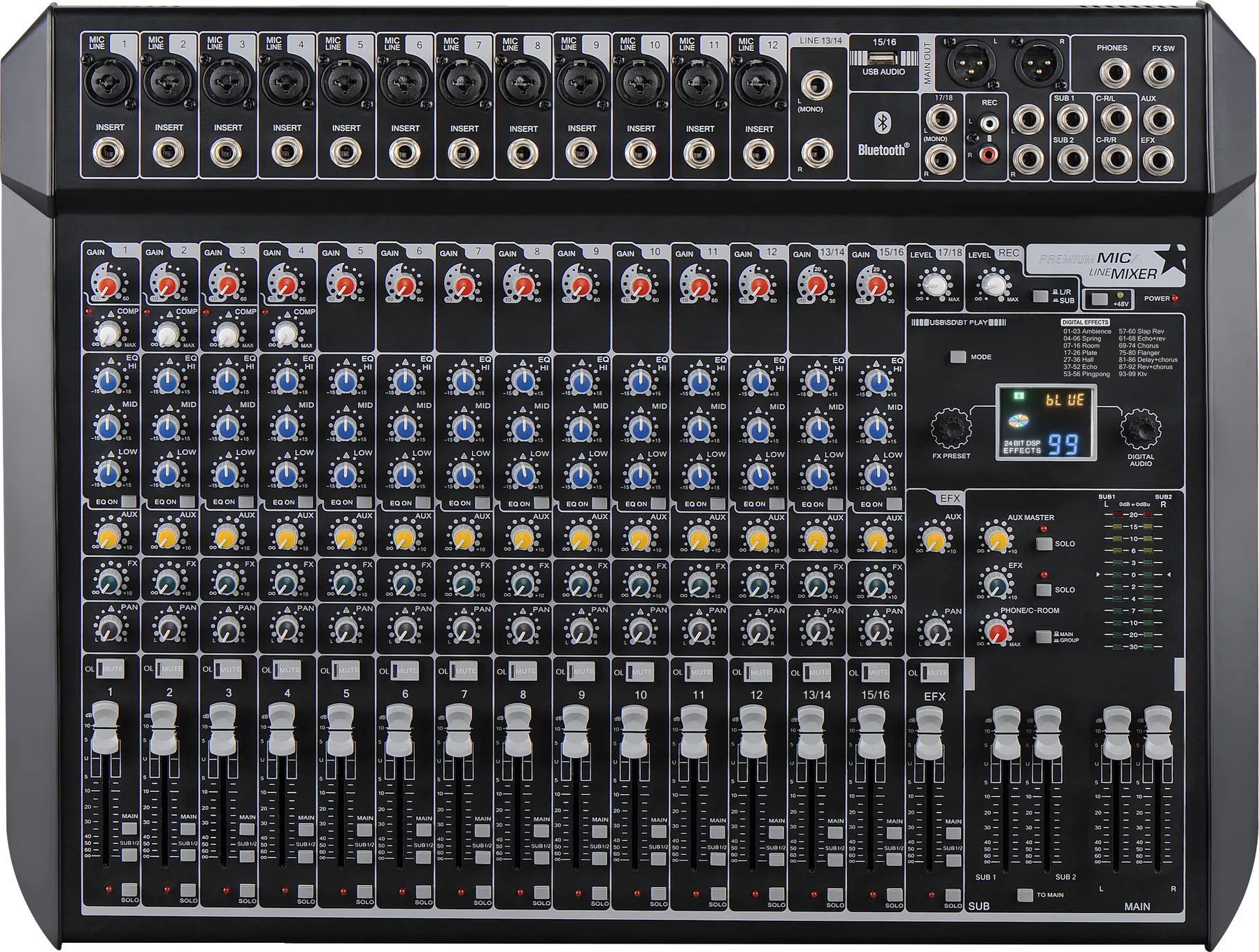 MICKLE TG18 Analog Mixer main product view
