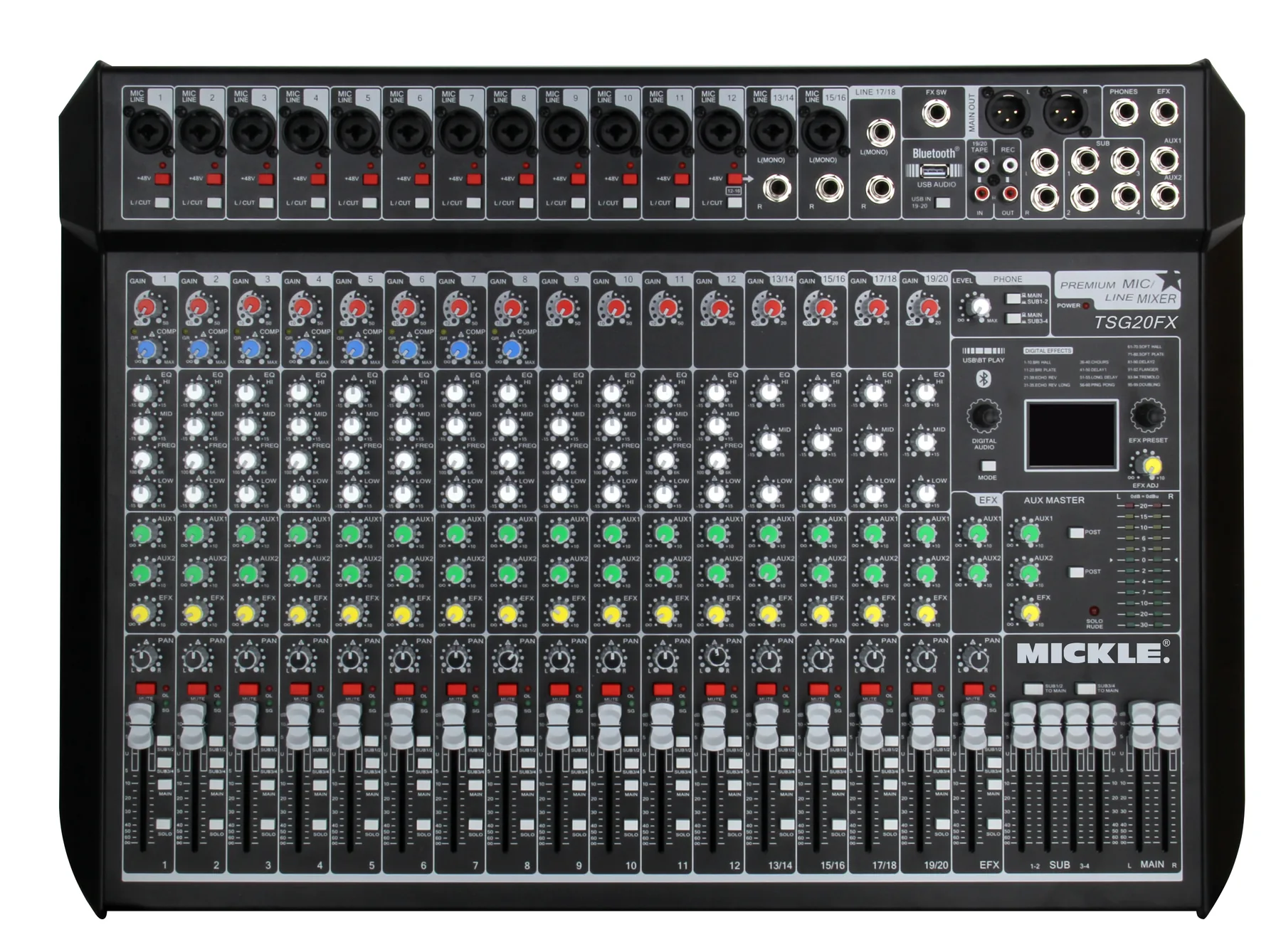 MICKLE TSG20 Analog Mixer main product view