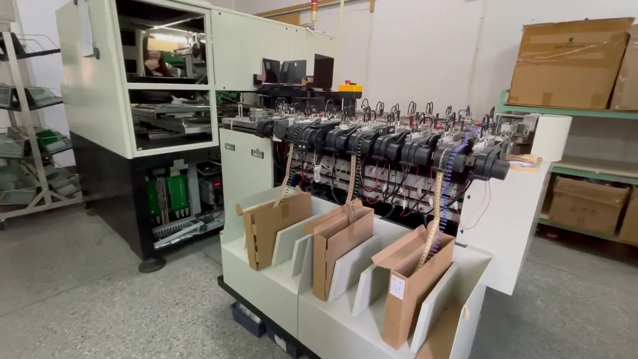 MICKLE AUDIO automated mixer production line video